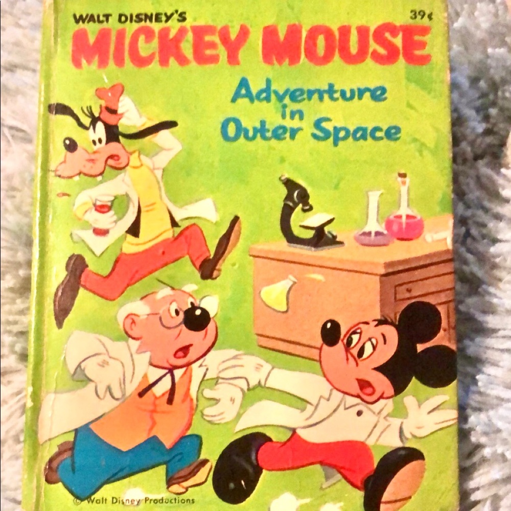 Vintage Mickey Mouse Book